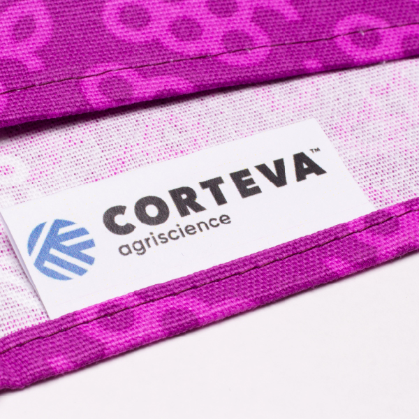 custom tea towel label