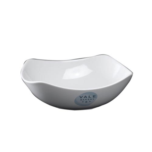 Ceramic Rounded Square Bowl 750ml (20cm)