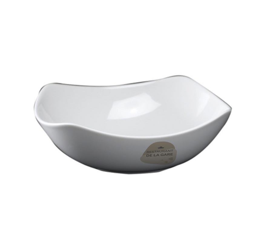 Ceramic Rounded Square Bowl (15cm)