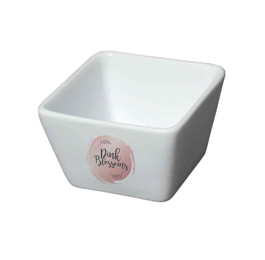 Ceramic Square Bowl (8.5cm) - Fits C4063