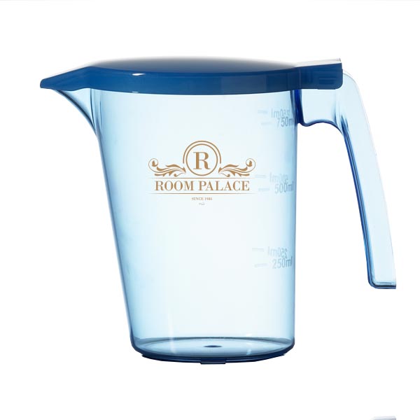 Bedside Water Jug And Blue Lid - 750ml