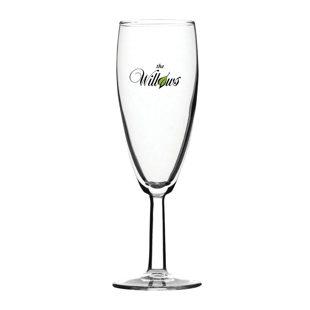 Toughened Saxon Elegance Flute Glass (170ml/5.7oz)