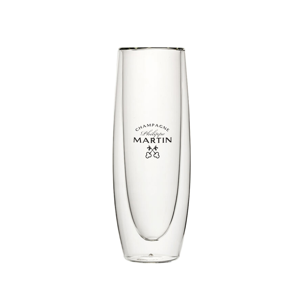 Double Walled Flute Glass (160ml/6oz)