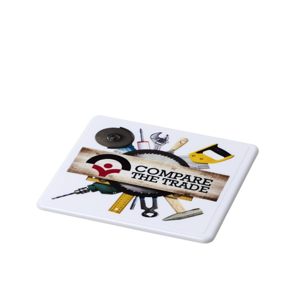 Square Premium Plastic Coaster 