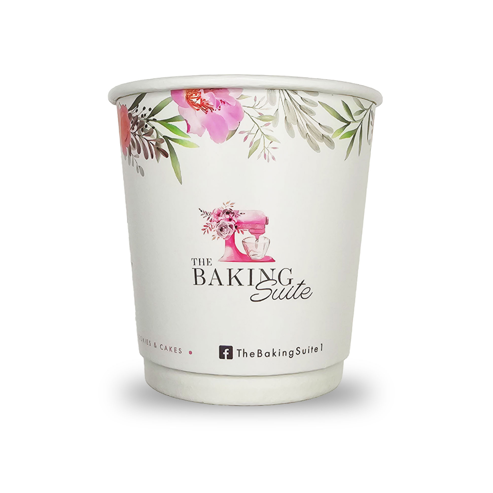 Biodegradable Double Walled Paper Cup (230ml/8oz)