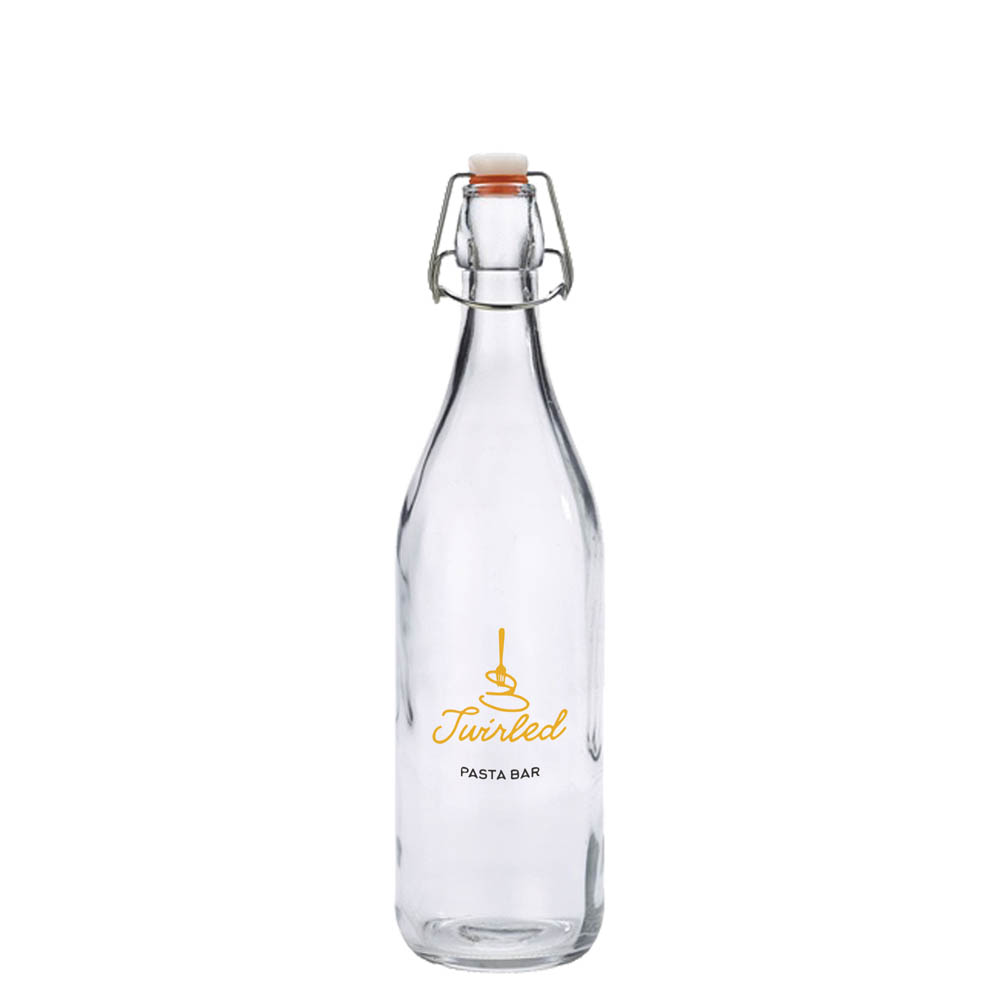 Glass Swing Top Bottle - 2 Pint (1 Litre/35oz)