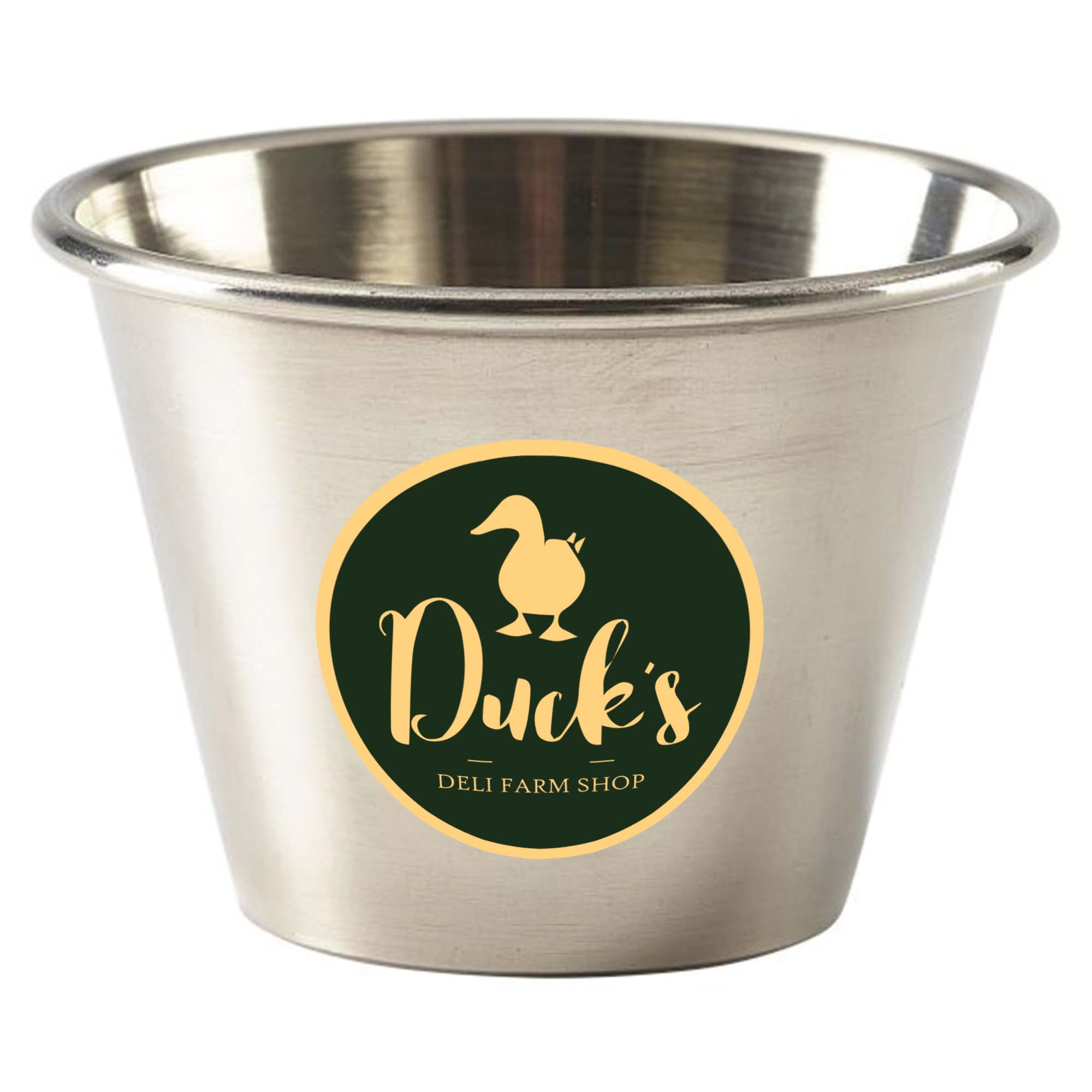 2.5oz Stainless Steel Ramekin - Silver